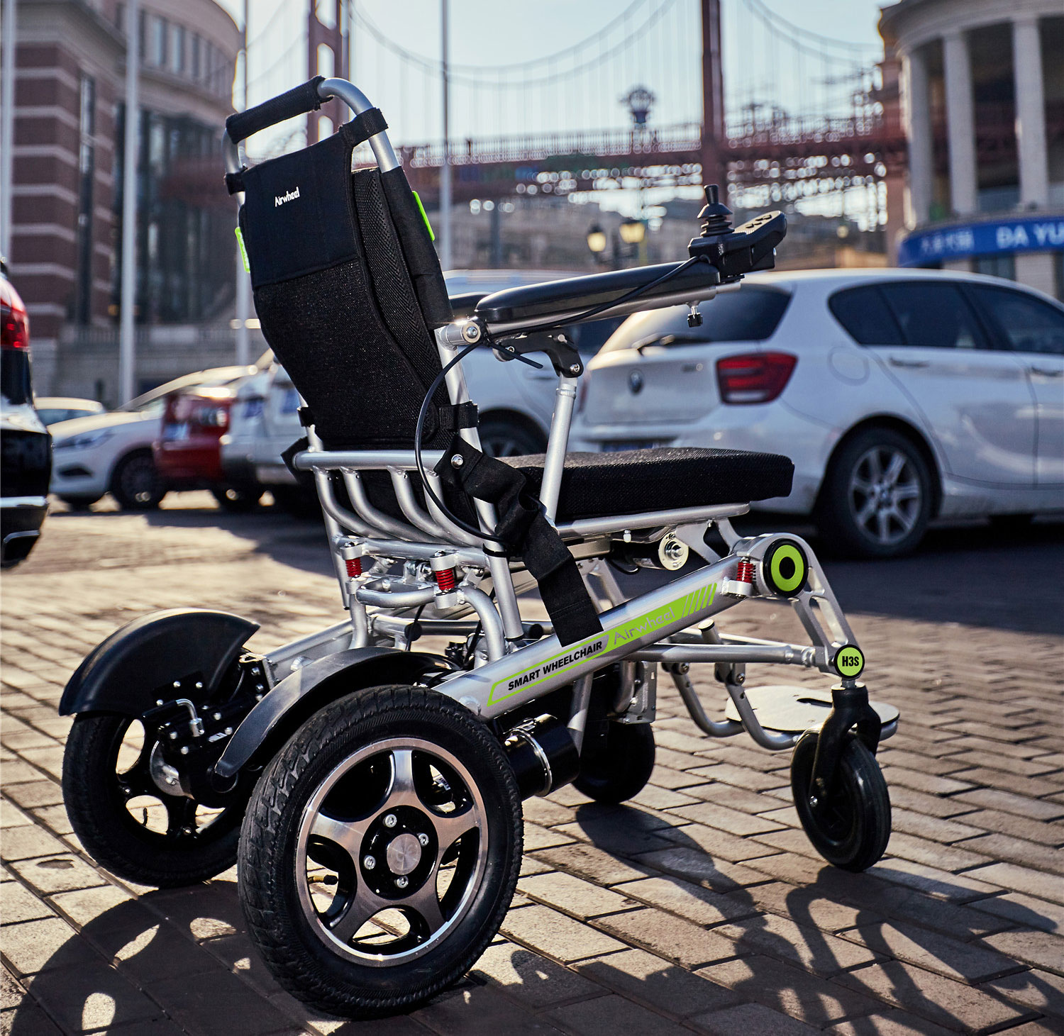 SILLA DE RUEDAS ELÉCTRICA PLEGABLE AIRWHEEL H3S - Imagen 3