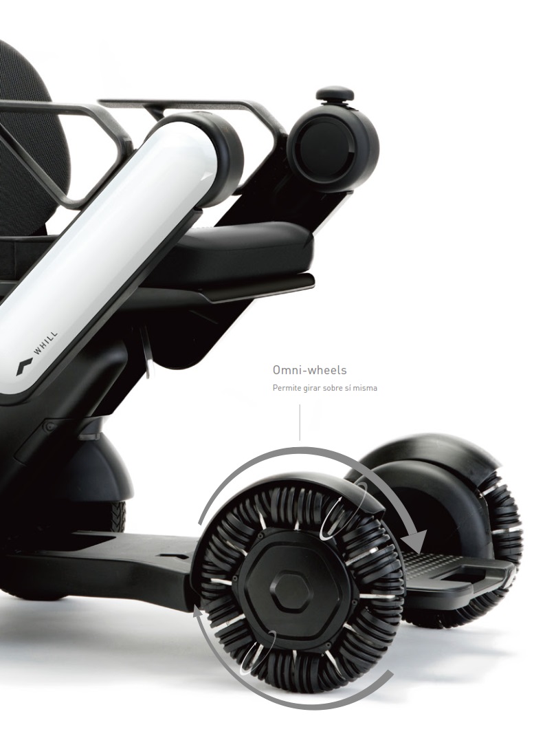 SILLA DE RUEDAS ELÉCTRICA WHILL MODEL C - Imagen 3